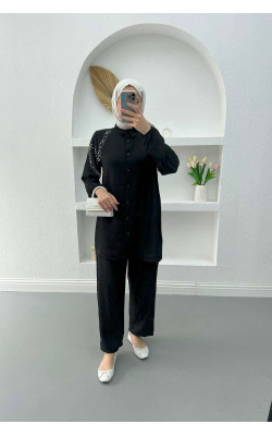Arm Stone Suit Black