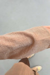 Sare Fashion Crinkle Summer Jacket Mink