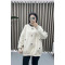 Ribbon Sweatshirt Beige
