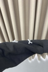 Ribbon Sweatshirt Black