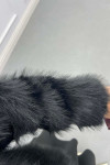 Sare Fashion Fur (Lined) Coat Black Sare Fashion Fur (Lined) Coat Black