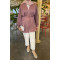 Sare Fashion Belted Kimono Dusty Rose