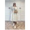 Sare Fashion Belted Trench Coat Beige