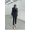 Sare Fashion Belted Viral Jacket Black