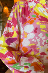 Sare Fashion Mango Pattern Viscose Dress Pink