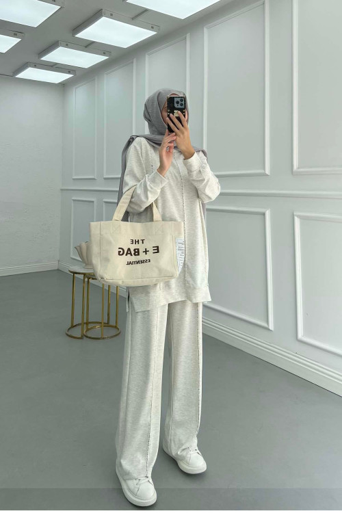 Sare Fashion Embroidered Oysh Set Stone Sare Fashion Embroidered Oysh Set Stone