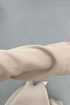 Sare Fashion Shoulder Detailed Lined Dress Beige