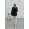Sare Fashion Shoulder Detailed Shirt Black