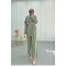 Sare Fashion Khaki Shoulder Cape Suit