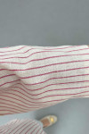 Sare Fashion Front Tie Striped Kimono Fuchsia