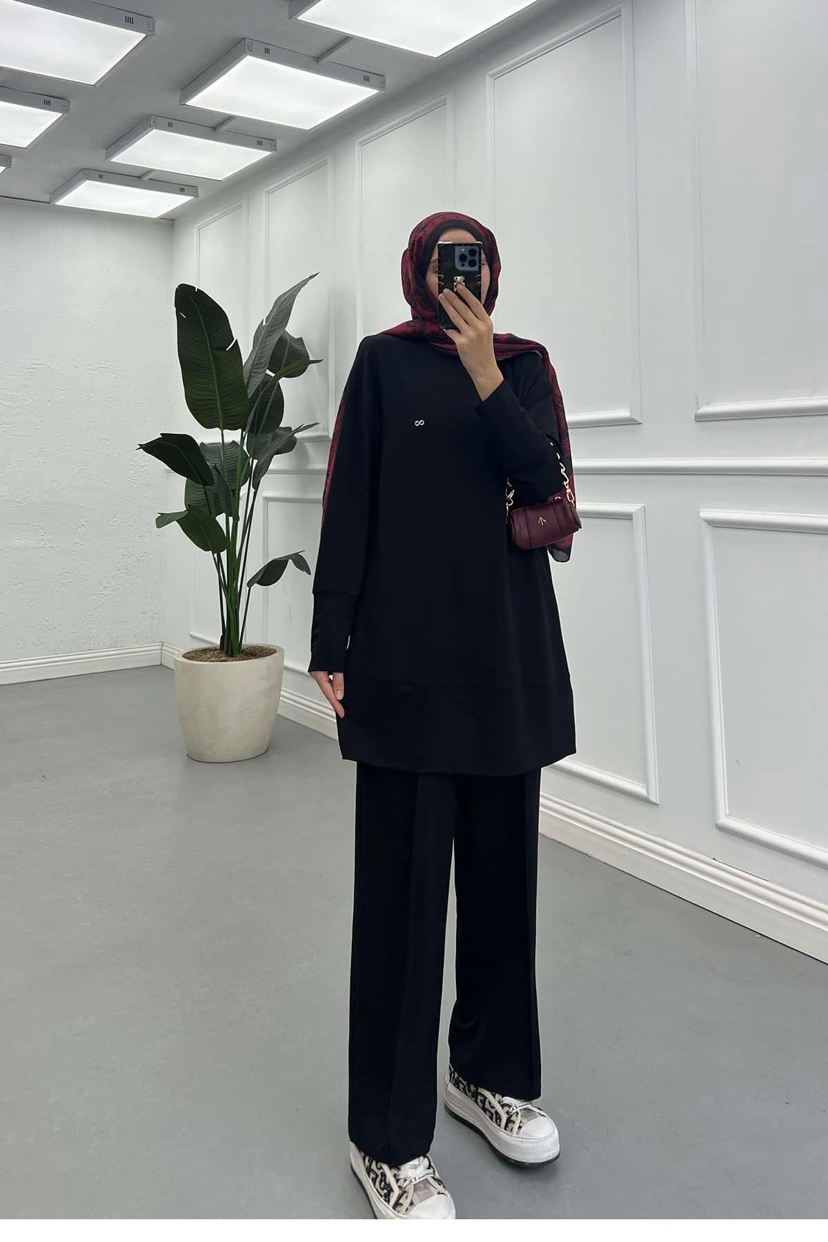 Sare Fashion Oysh Two Piece Suit Black