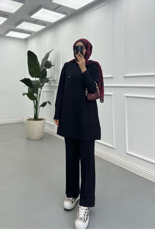 Sare Fashion Oysh Two Piece Suit Black