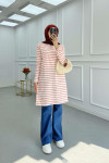 Sare Fashion Blue Jeans with Leg Detail