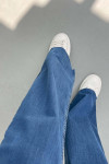 Sare Fashion Blue Jeans with Leg Detail