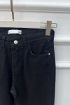 Sare Fashion Jeans with Leg Detail Black