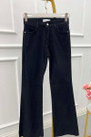Sare Fashion Jeans with Leg Detail Black