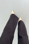 Sare Fashion Jeans with Leg Detail Black