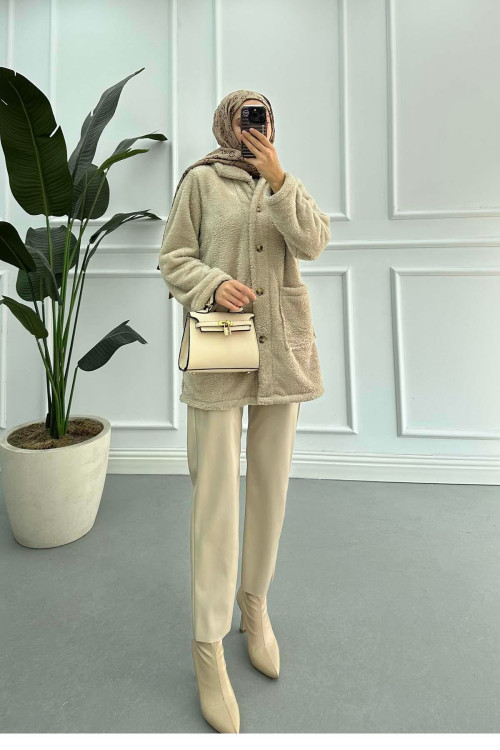 Sare Fashion Plush Mink Jacket