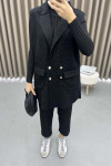 Plush Vest Black