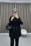 Plush Vest Black