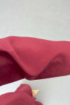 Sare Fashion Dart Detail Hidden Button Shirt Set Burgundy