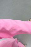 Sare Fashion Dart Detail Hidden Button Shirt Set Pink