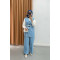 Pinterest Model Vest Suit Blue