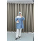 Gingham Tunic Navy Blue