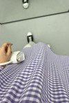 Gingham Tunic Purple