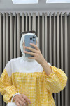 Gingham Tunic Yellow