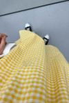 Gingham Tunic Yellow