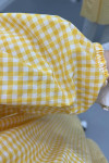 Gingham Tunic Yellow