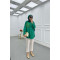 Sare Fashion Sequin Patterned Shirt Benetton Green