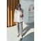 Sare Fashion Sequin Patterned Shirt Gray