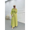 Tassel Princess Dress Green