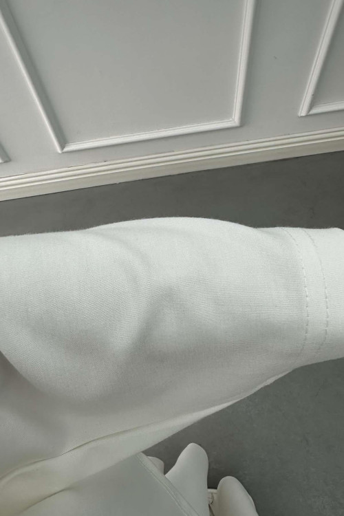 Sare Fashion Relaxed Cut Skirt Suit White Sare Fashion Relaxed Cut Skirt Suit White