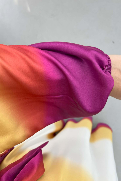 Colorful Dress Fuchsia