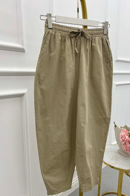 Sare Fashion Shalwar Cut Trousers Soft Green