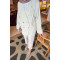 Sare Fashion Linen Jacket with Pearl Buttons Mint Green