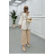 Sare Fashion Kimono Stone with Stripe Detail
