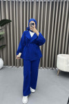 Glitter Kimono Set Saxe Blue