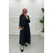 Sweater Cashmere Skirt Set Black
