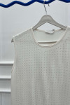 Sare Fashion Stone Detailed Interior White