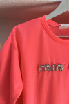 Sare Fashion Stoned Min T-shirt Fuchsia