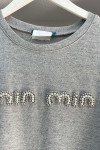 Sare Fashion Stoned Min T-shirt Gray
