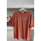 Sare Fashion Stone Mın Tshirt Salmon