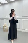 Tencel Vest Black