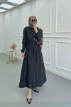 Sare Fashion Vest Suit with Jacket Black
