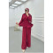 Sare Fashion Flounce Princess Suit Claret Red