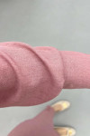 Tunic Set with Snap Collar Dusty Rose